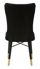 MIMOZA BLACK CHAIR SET 2 PCS CM  40X65X99