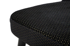 MIMOZA BLACK CHAIR SET 2 PCS CM  40X65X99