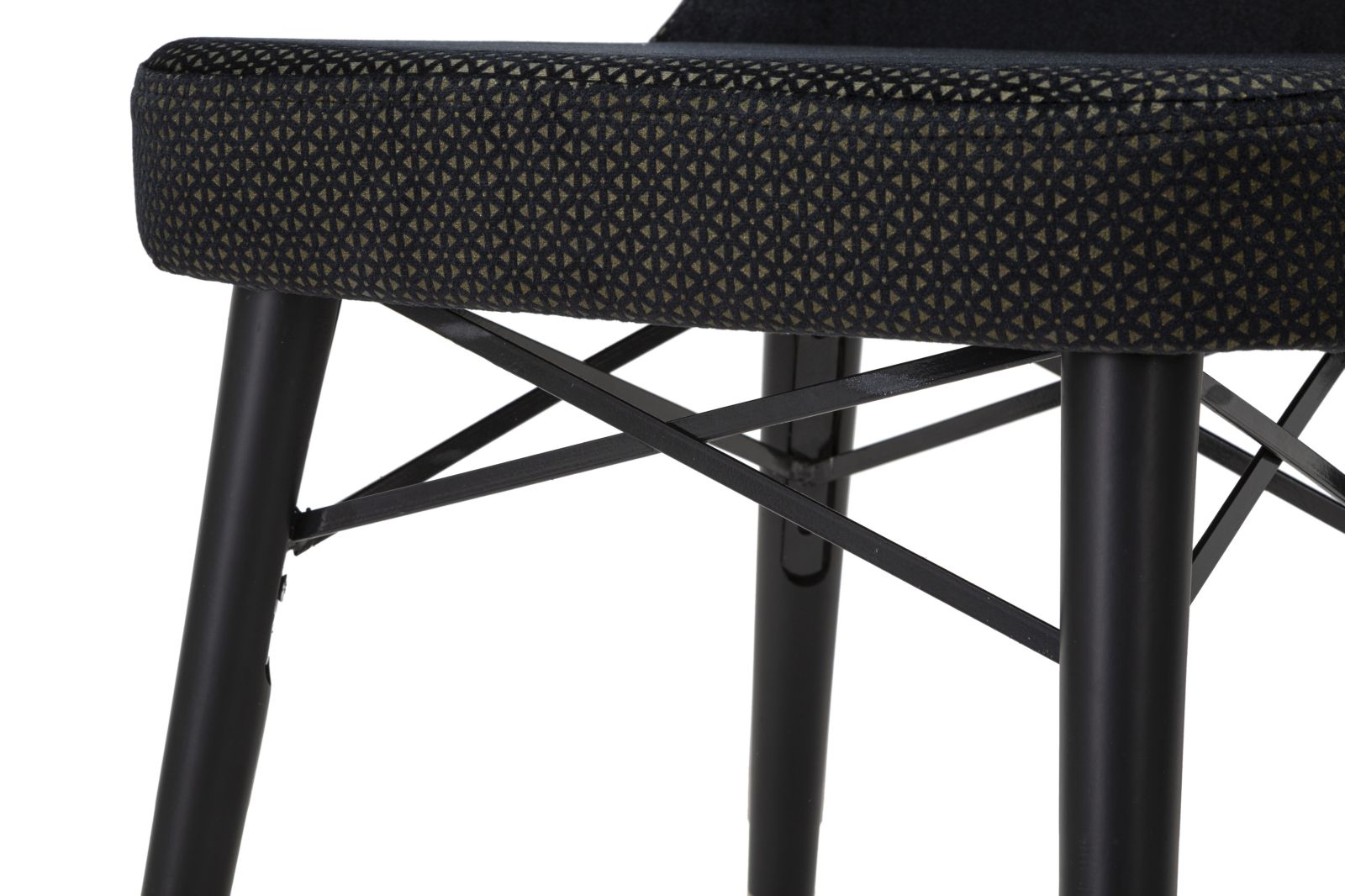 MIMOZA BLACK CHAIR SET 2 PCS CM  40X65X99