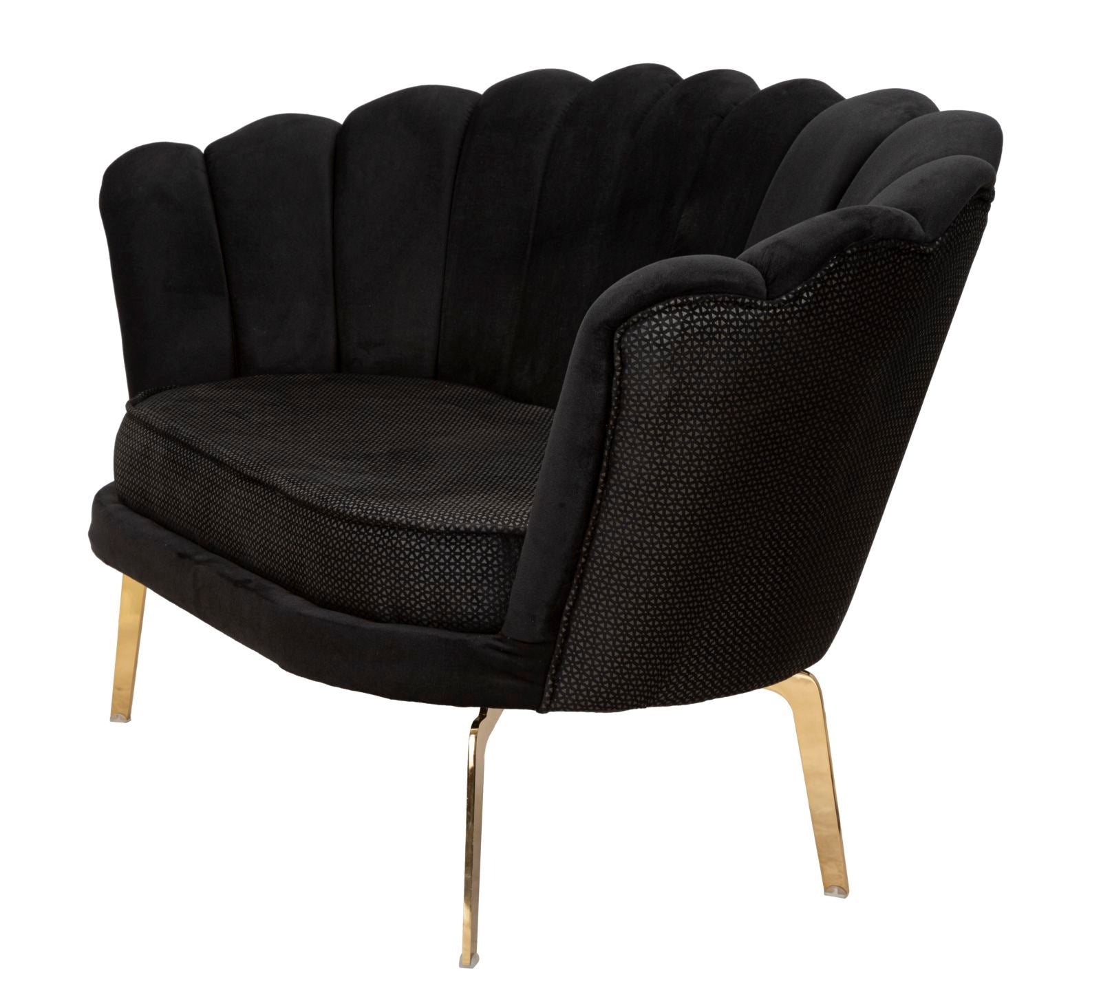 SOFA'  VIENNA PLUS BLACK CM 136X76X78
