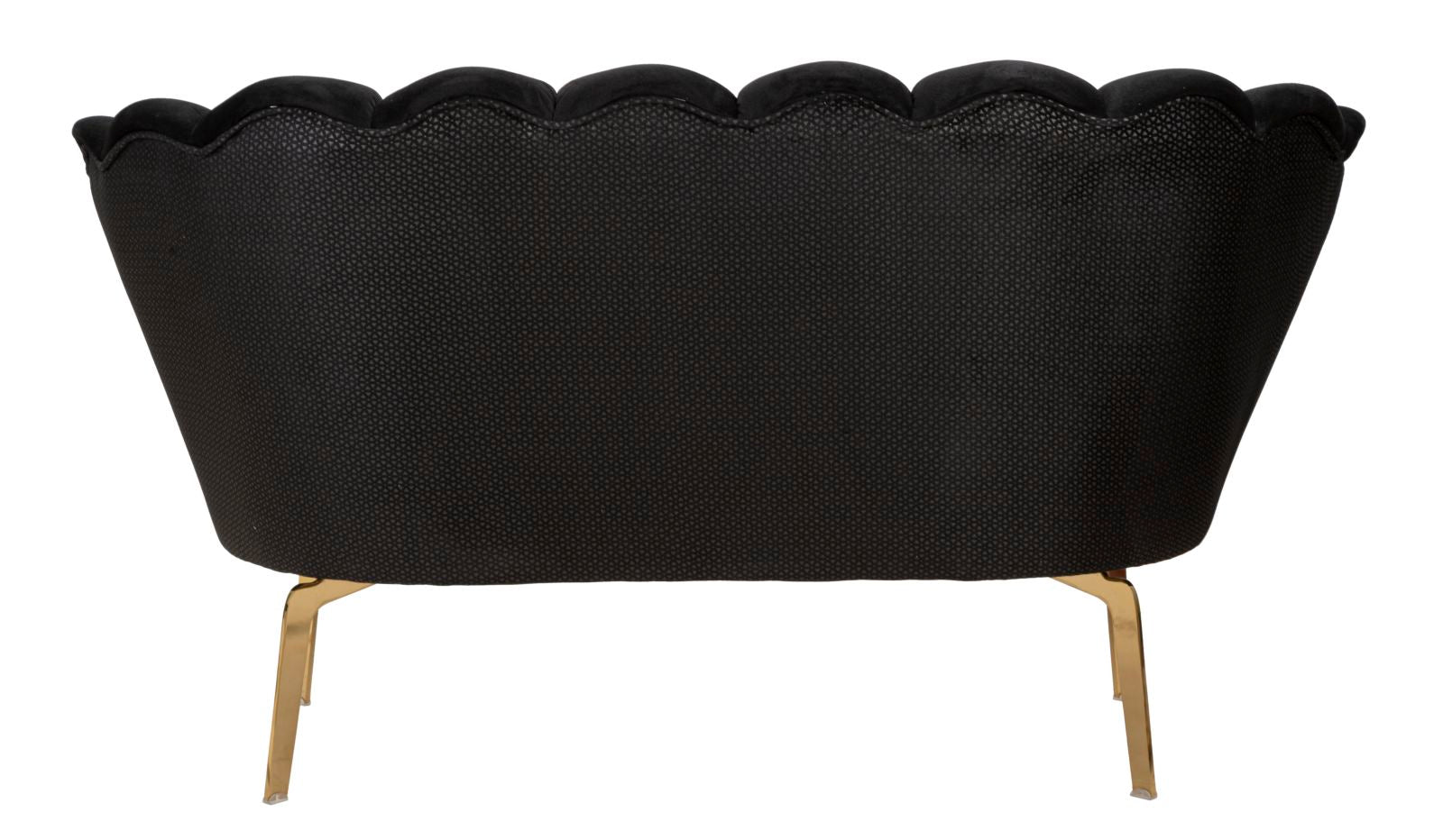 SOFA'  VIENNA PLUS BLACK CM 136X76X78