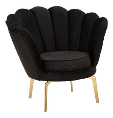 ARMCHAIR VIENNA PLUS BLACK CM 83X76X78