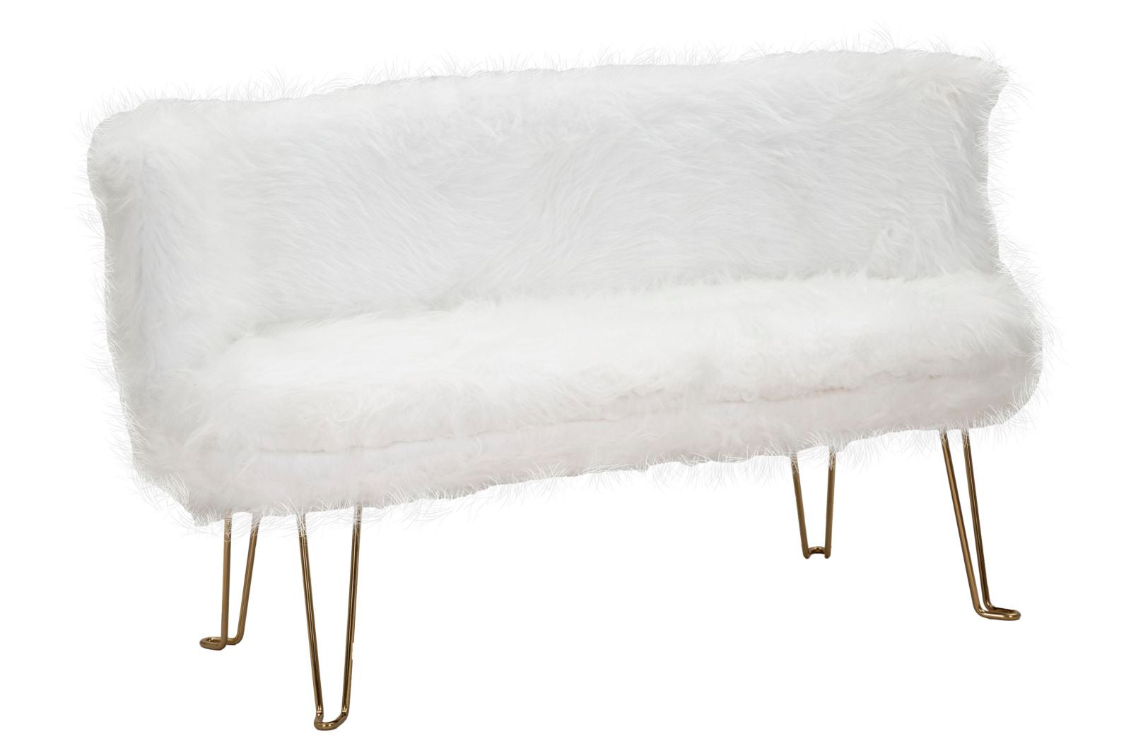SOFA'  HACIL WHITE CM 134X54X77