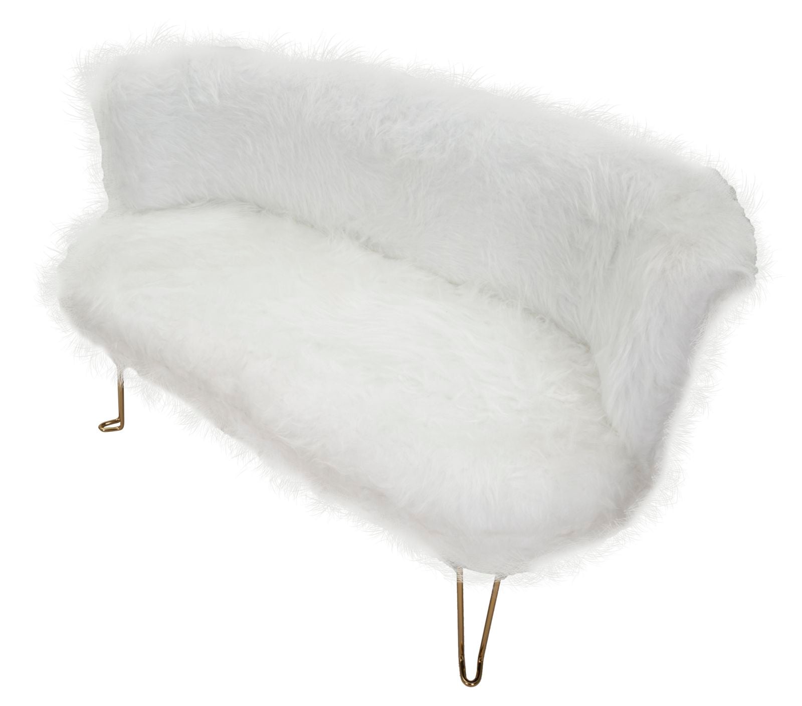 SOFA'  HACIL WHITE CM 134X54X77