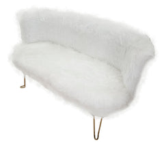 SOFA'  HACIL WHITE CM 134X54X77