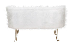 SOFA'  HACIL WHITE CM 134X54X77