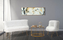 SOFA'  HACIL WHITE CM 134X54X77