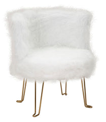 ARMCHAIR HACIL WHITE CM 73X64X77