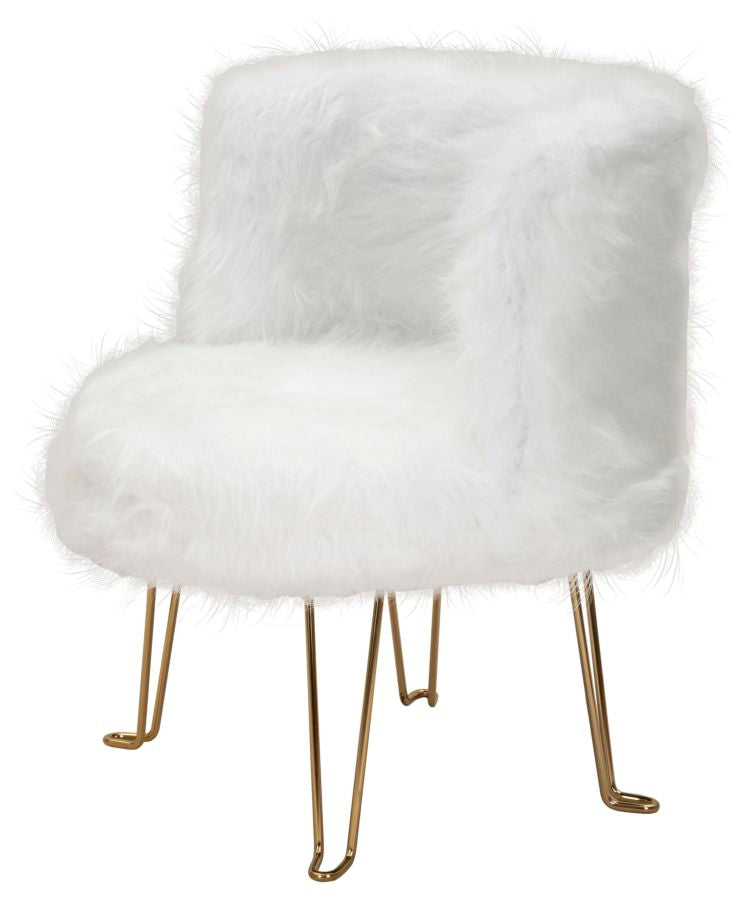 ARMCHAIR HACIL WHITE CM 73X64X77