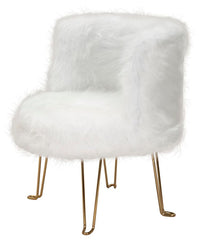 ARMCHAIR HACIL WHITE CM 73X64X77