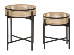 TABLE FUJI SET 2 PCS CM Ø 40X50-35X40