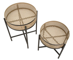 TABLE FUJI SET 2 PCS CM Ø 40X50-35X40