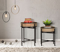 TABLE FUJI SET 2 PCS CM Ø 40X50-35X40