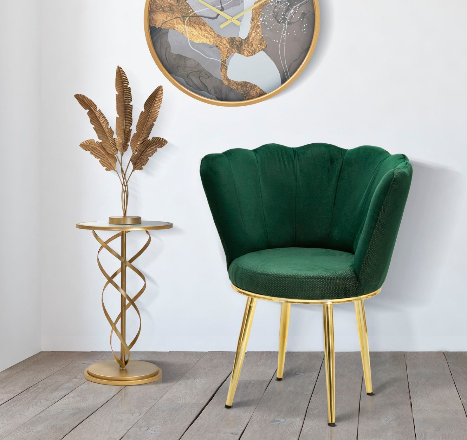 ARMCHAIR MINDY GREEN CM 70X63X83