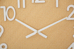 Horloge murale ronde Boho cadre en Bambou naturel