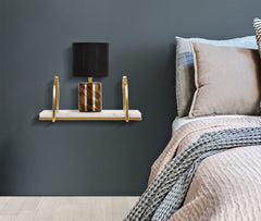 WALL SHELF MARBLE CM 40X16X18