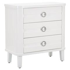 Commode 3 tiroirs finition Brillante