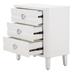 Commode 3 tiroirs finition Brillante