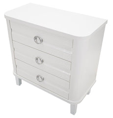 Commode 3 tiroirs finition Brillante
