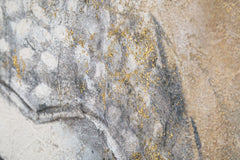 HANDMADE WALL PAINTING BUDDHA LIGHT -B- CM 80X3X120