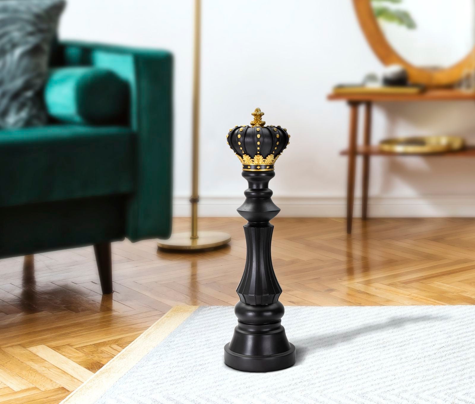 BLACK AND GOLD KING CM Ø 14X50
