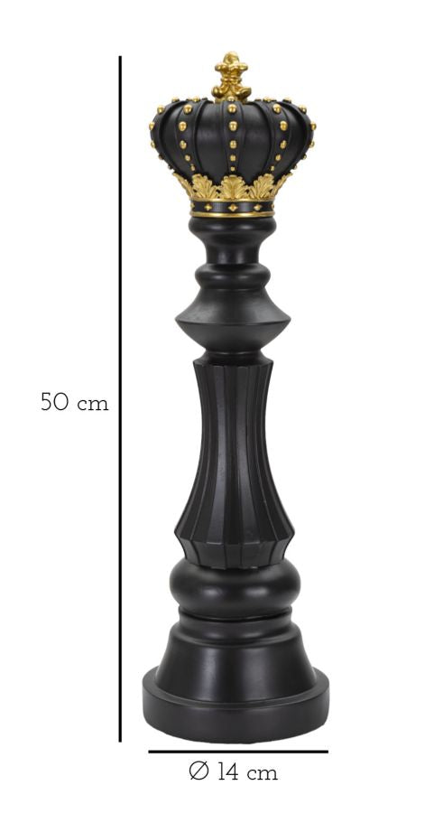 BLACK AND GOLD KING CM Ø 14X50