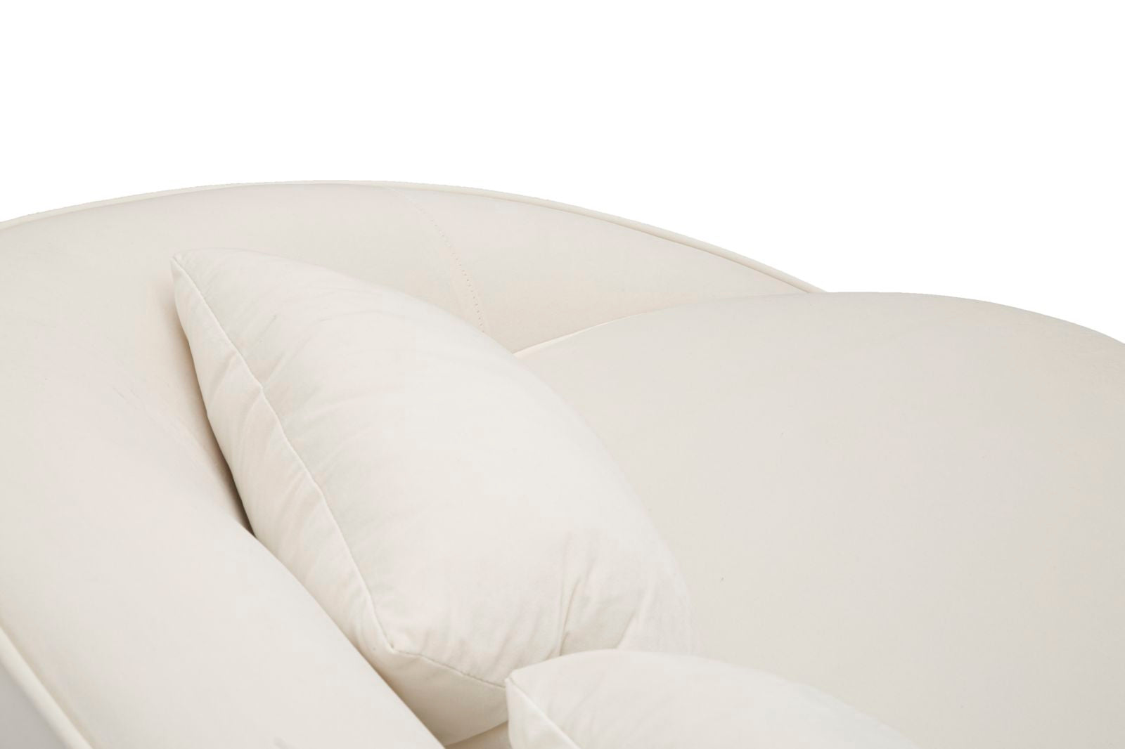 SOFA 3 SEATERS OSLO WITH CUSHIONS CREAM CM 185X84X68