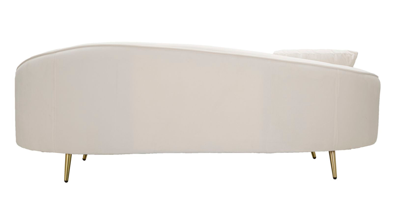 SOFA 3 SEATERS OSLO WITH CUSHIONS CREAM CM 185X84X68