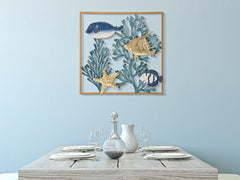 IRON WALL PANEL FISH CM 50,2X3,8X50,2