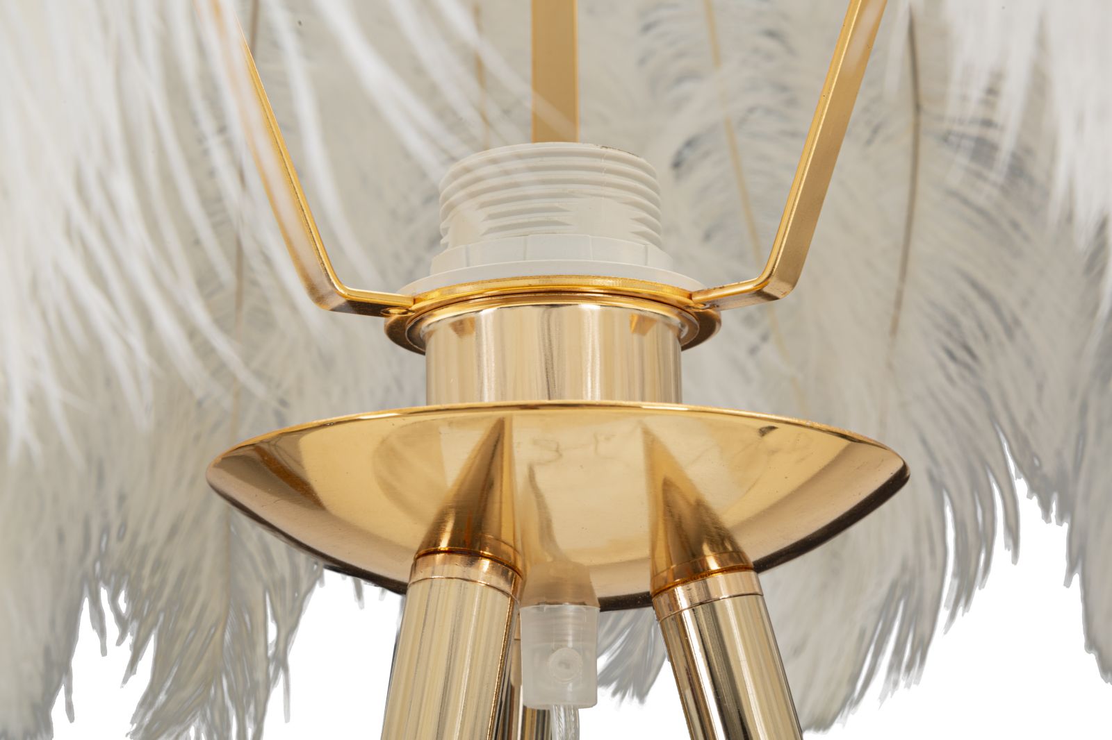 FLOOR LAMP FEATHER STAND CM Ø 46X147