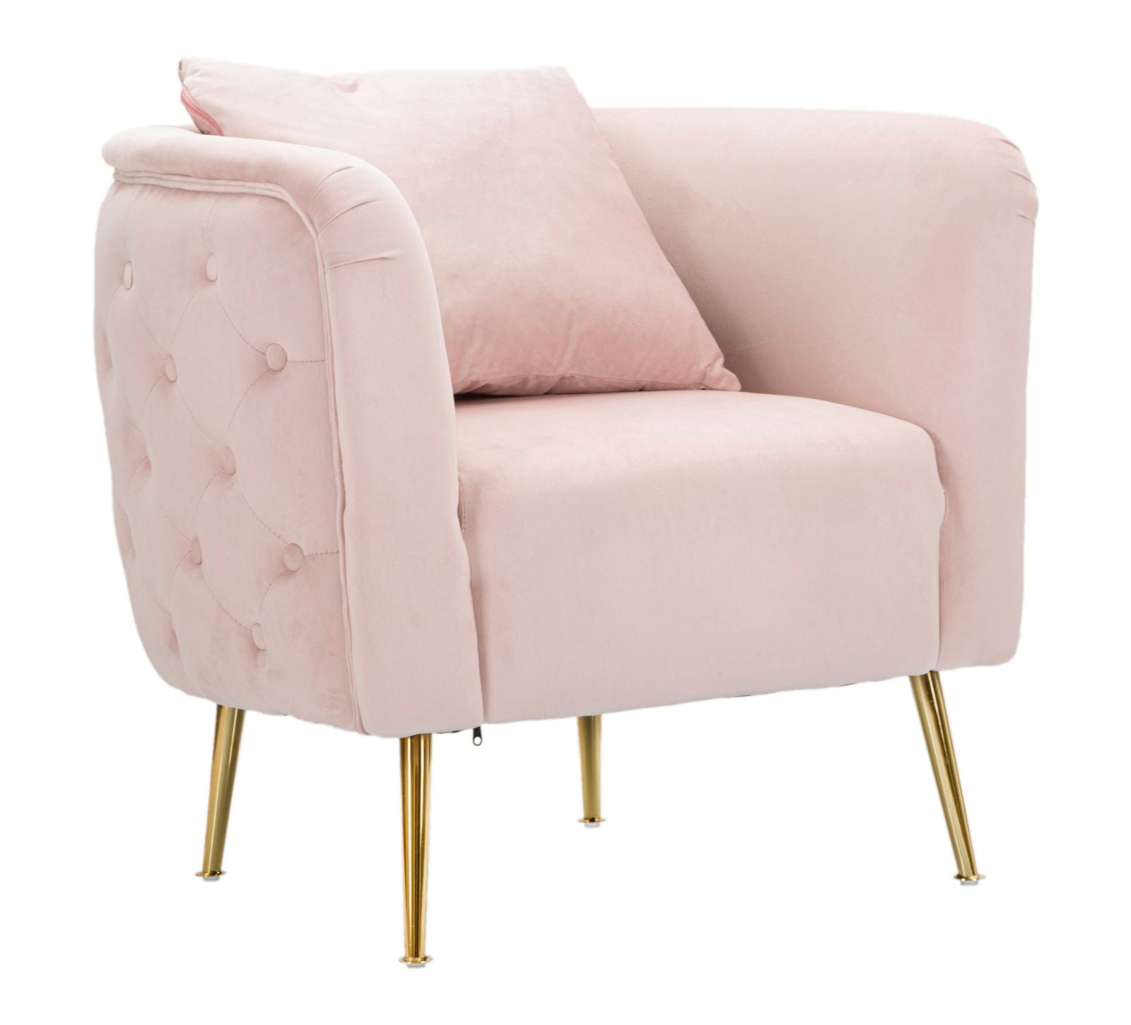 ARMCHAIR BUCAREST PINK CM 76X74X73