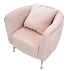 ARMCHAIR BUCAREST PINK CM 76X74X73