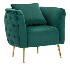 ARMCHAIR BUCAREST GREEN CM 76X74X73