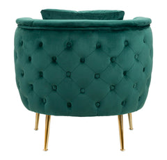 ARMCHAIR BUCAREST GREEN CM 76X74X73
