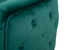 ARMCHAIR BUCAREST GREEN CM 76X74X73