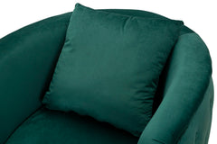 ARMCHAIR BUCAREST GREEN CM 76X74X73