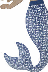 Panneau mural décoratif 3D Sirena Métal et Bois