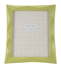 Cadre photo rectangulaire résine verte