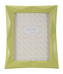 Cadre photo rectangulaire résine verte