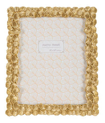 Cadre photo rectangulaire Tame Résine Dorée