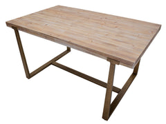 Table rectangulaire Ankara Métal et Bois