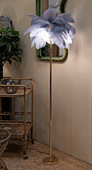 FLOOR LAMP PALM GREY CM Ø 55X160 