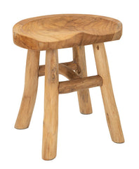 Tabouret Teck recyclé