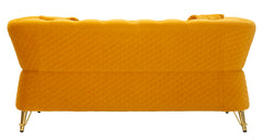 SOFA EMY MUSTARD WITH CUSHIONS  CM 162X83X76