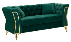 SOFA EMY GREEN WITH CUSHIONSCM 162X83X76