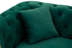 SOFA EMY GREEN WITH CUSHIONSCM 162X83X76