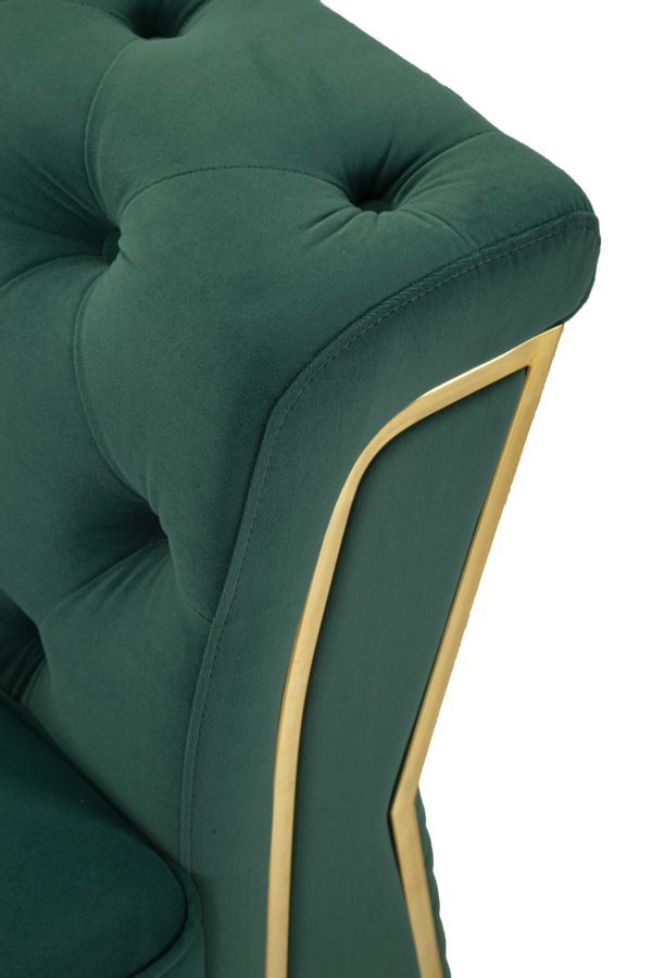SOFA EMY GREEN WITH CUSHIONSCM 162X83X76