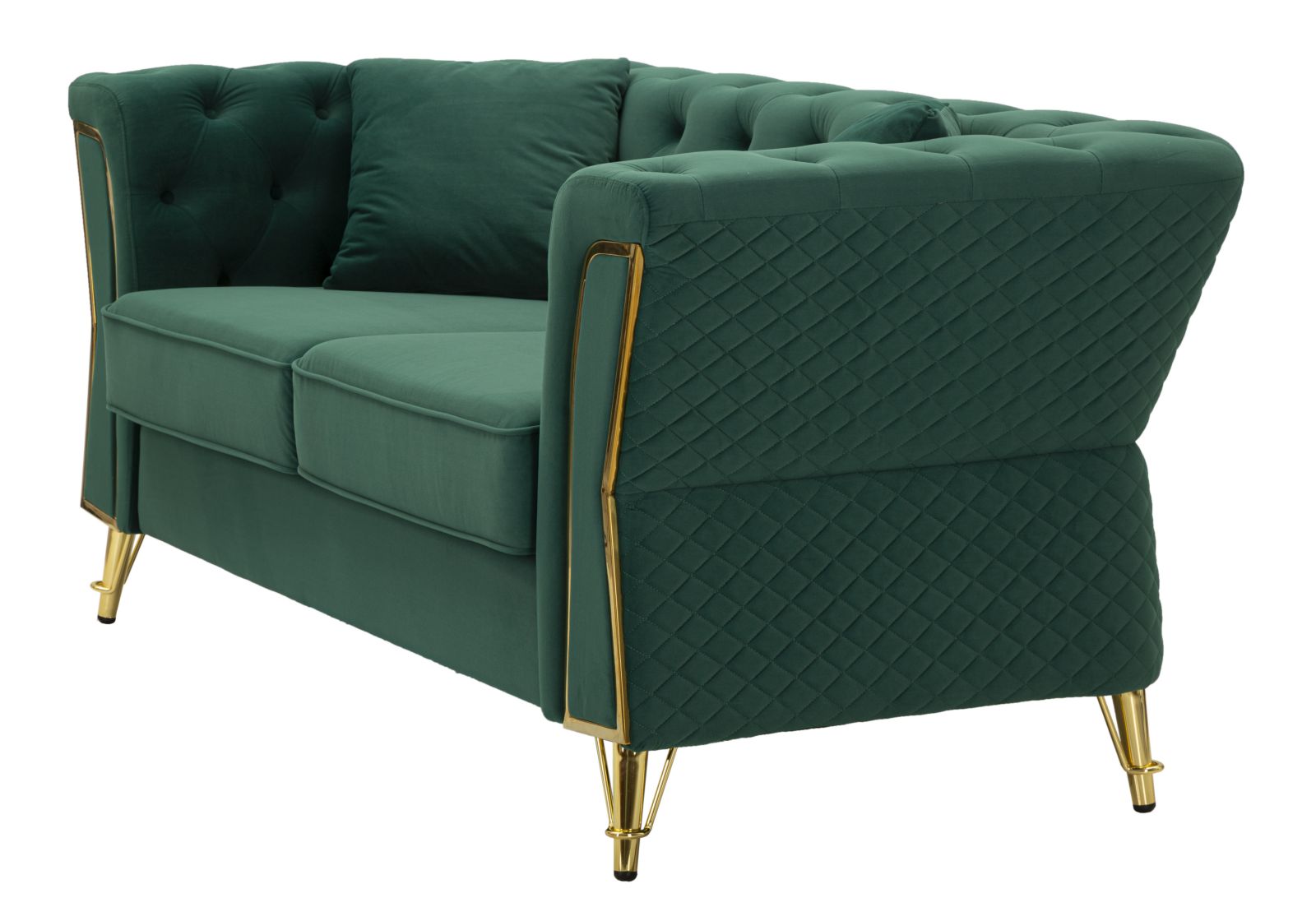 SOFA EMY GREEN WITH CUSHIONSCM 162X83X76