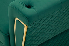 SOFA EMY GREEN WITH CUSHIONSCM 162X83X76