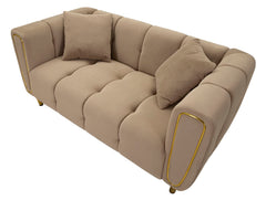 SOFA ALMA GREY WITH CUSHIONS CM 155X81X71